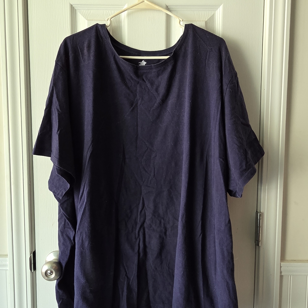 Just My Size Navy Blue Women's Tunic Top